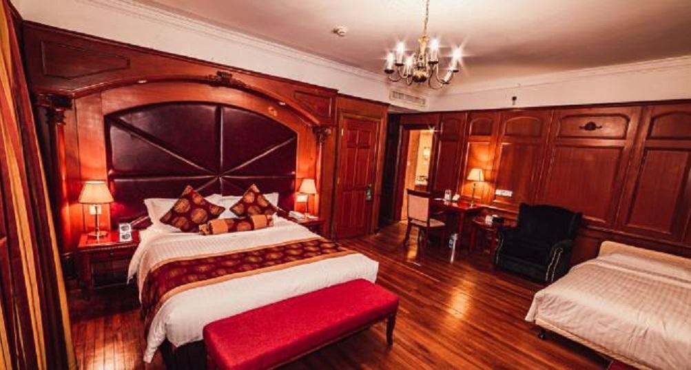 Jin Jiang Pacific Hotel Shanghai Exterior foto