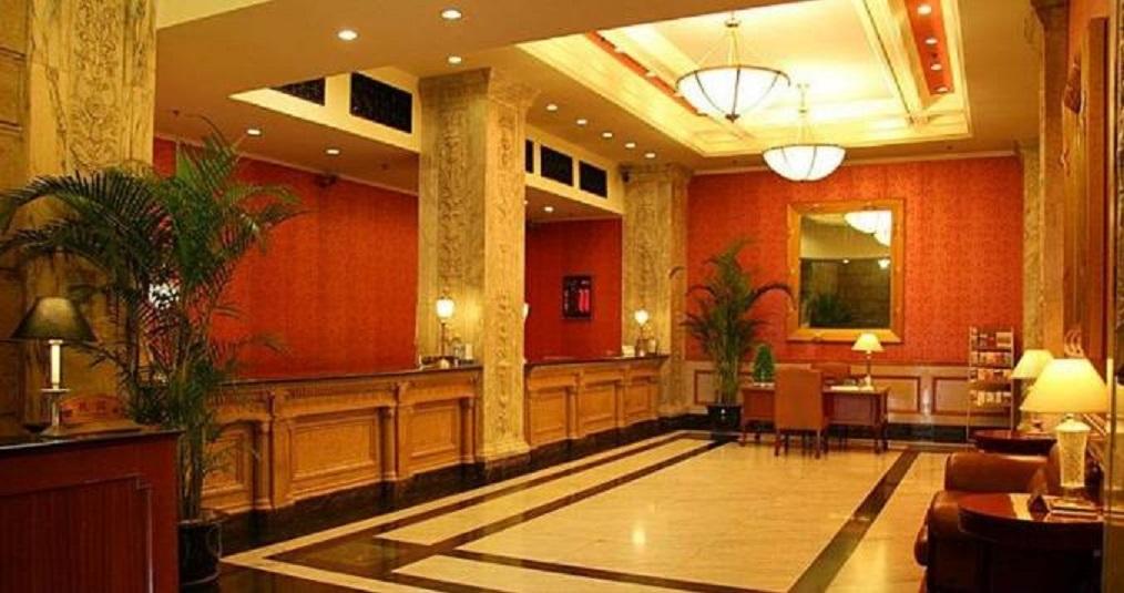 Jin Jiang Pacific Hotel Shanghai Exterior foto