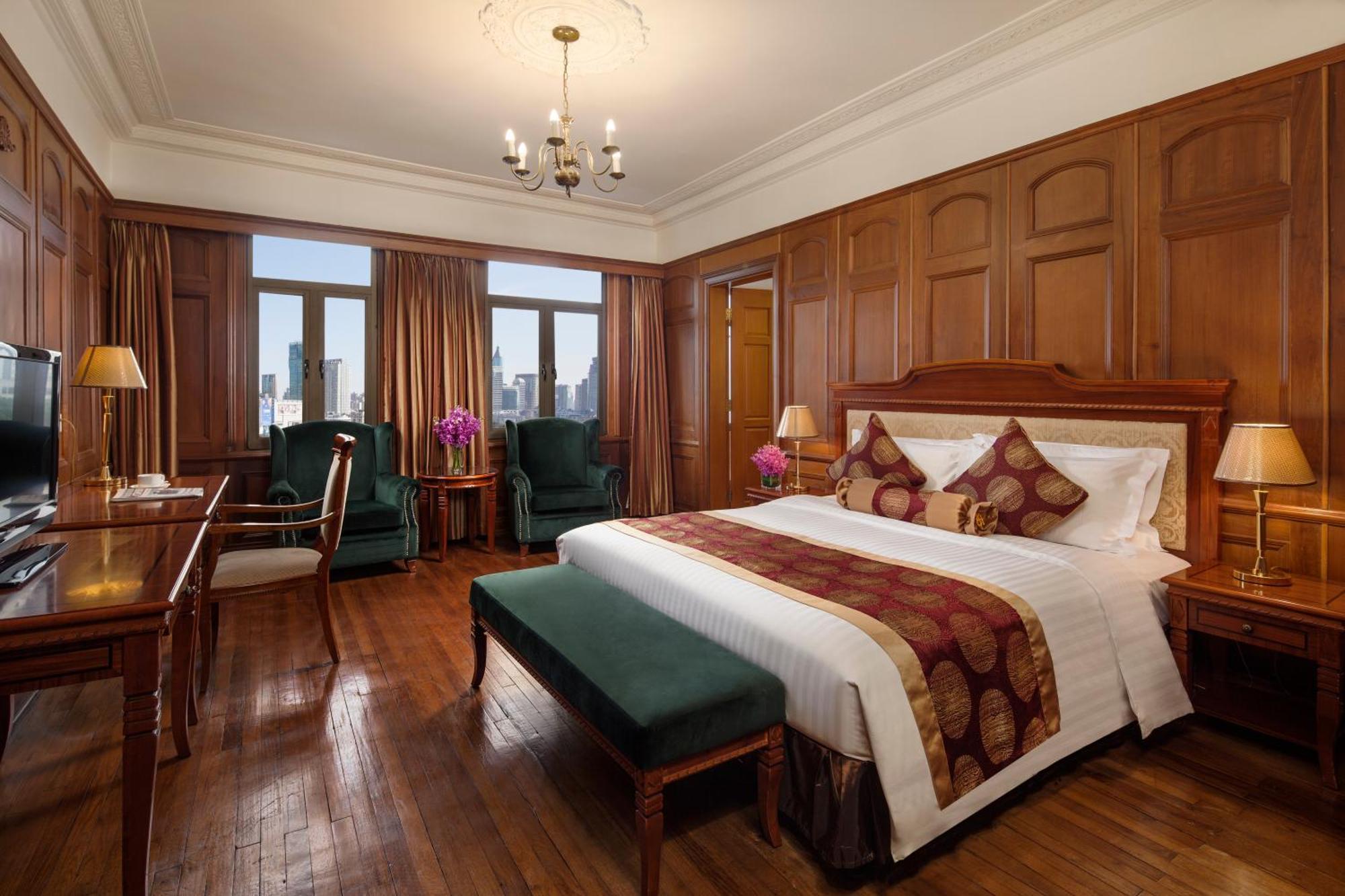 Jin Jiang Pacific Hotel Shanghai Exterior foto