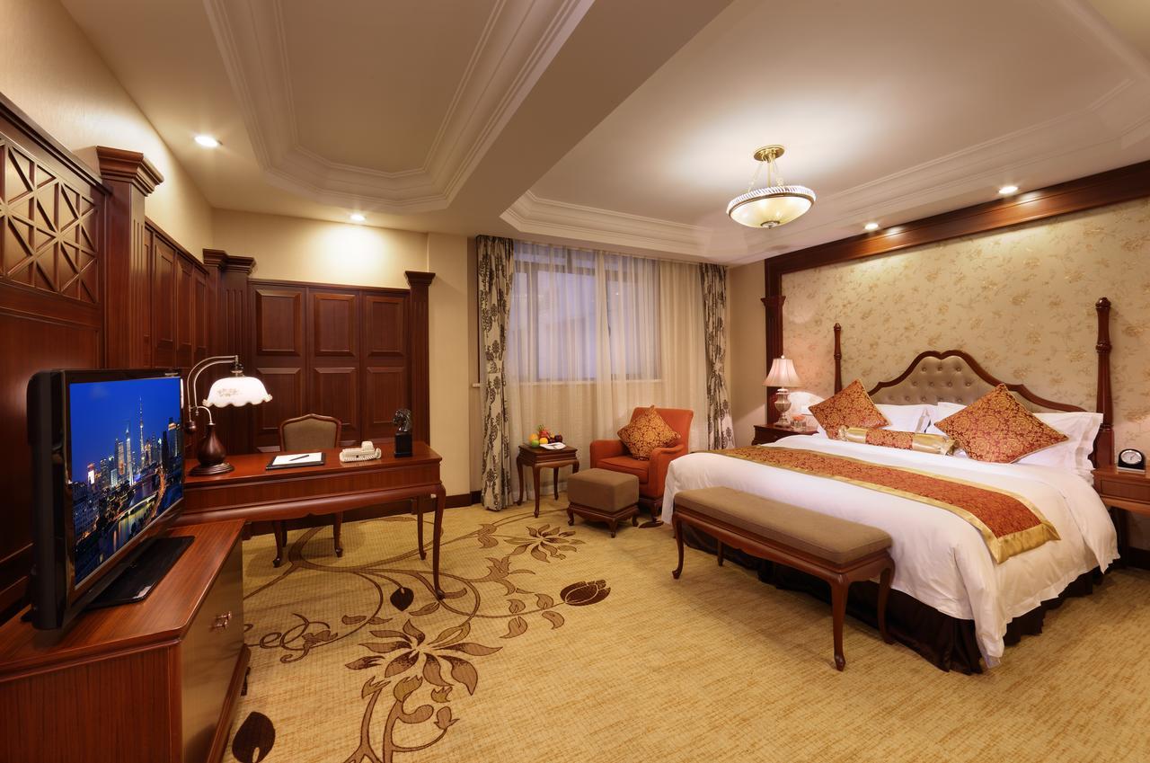 Jin Jiang Pacific Hotel Shanghai Exterior foto